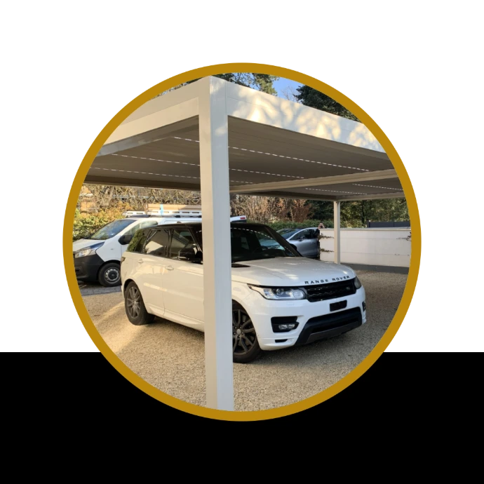 Abrit de voiture - Pergolas Swiss Concept