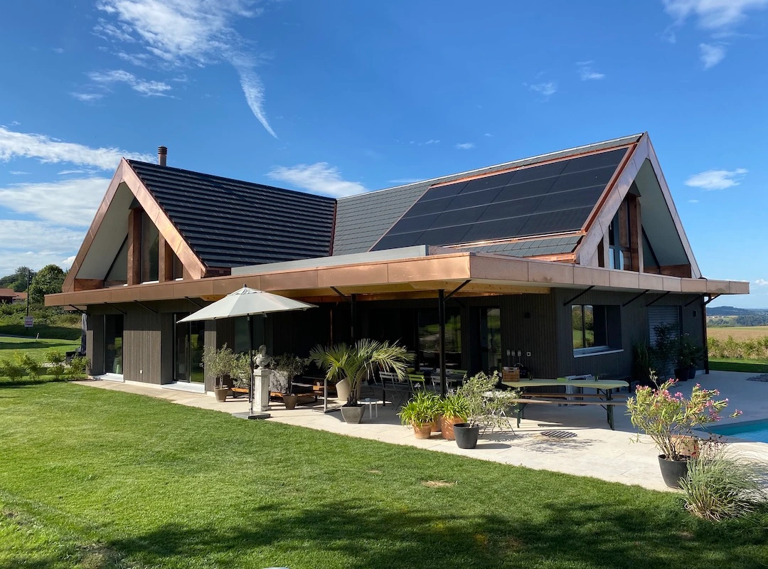 bioclimatic pergola Adjustable retractable louvers 