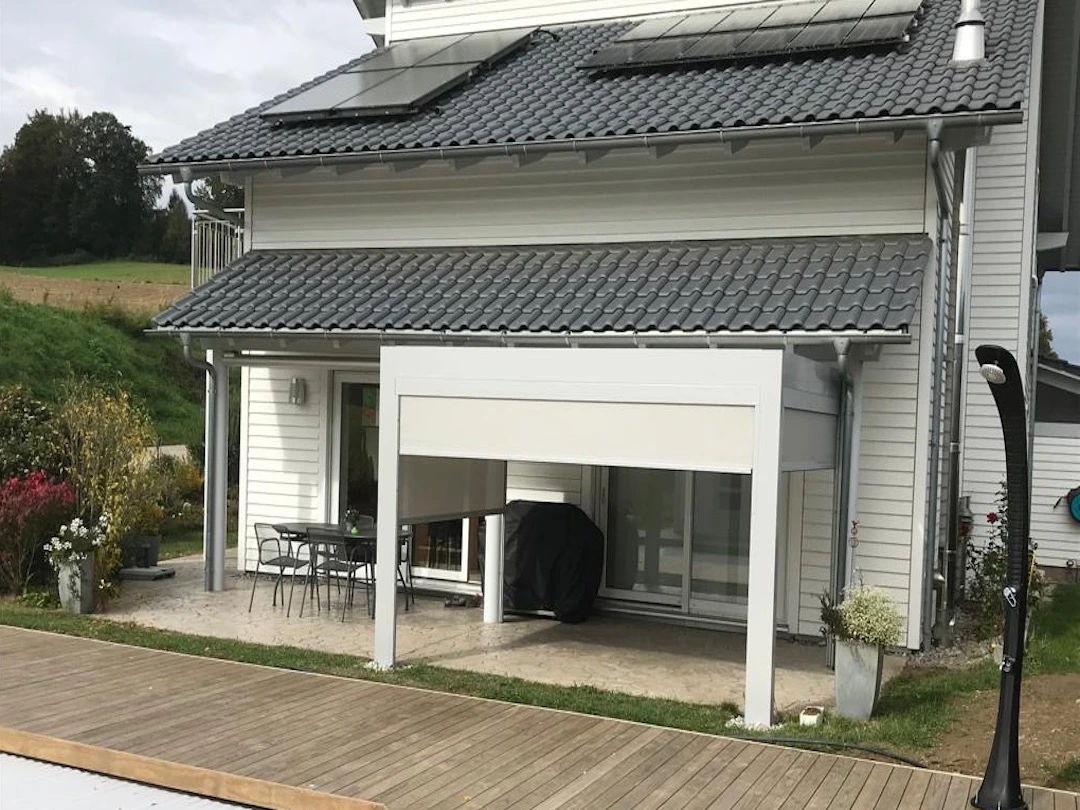 bioclimatic pergola Adjustable louvers