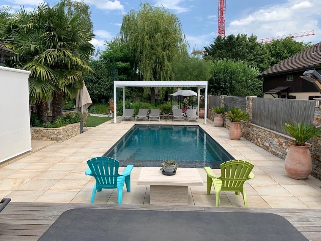 bioclimatic pergola Adjustable louvers