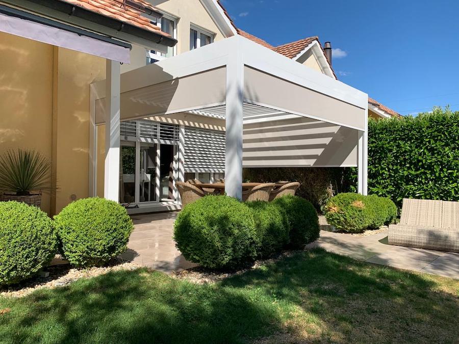 bioclimatic pergola Adjustable louvers