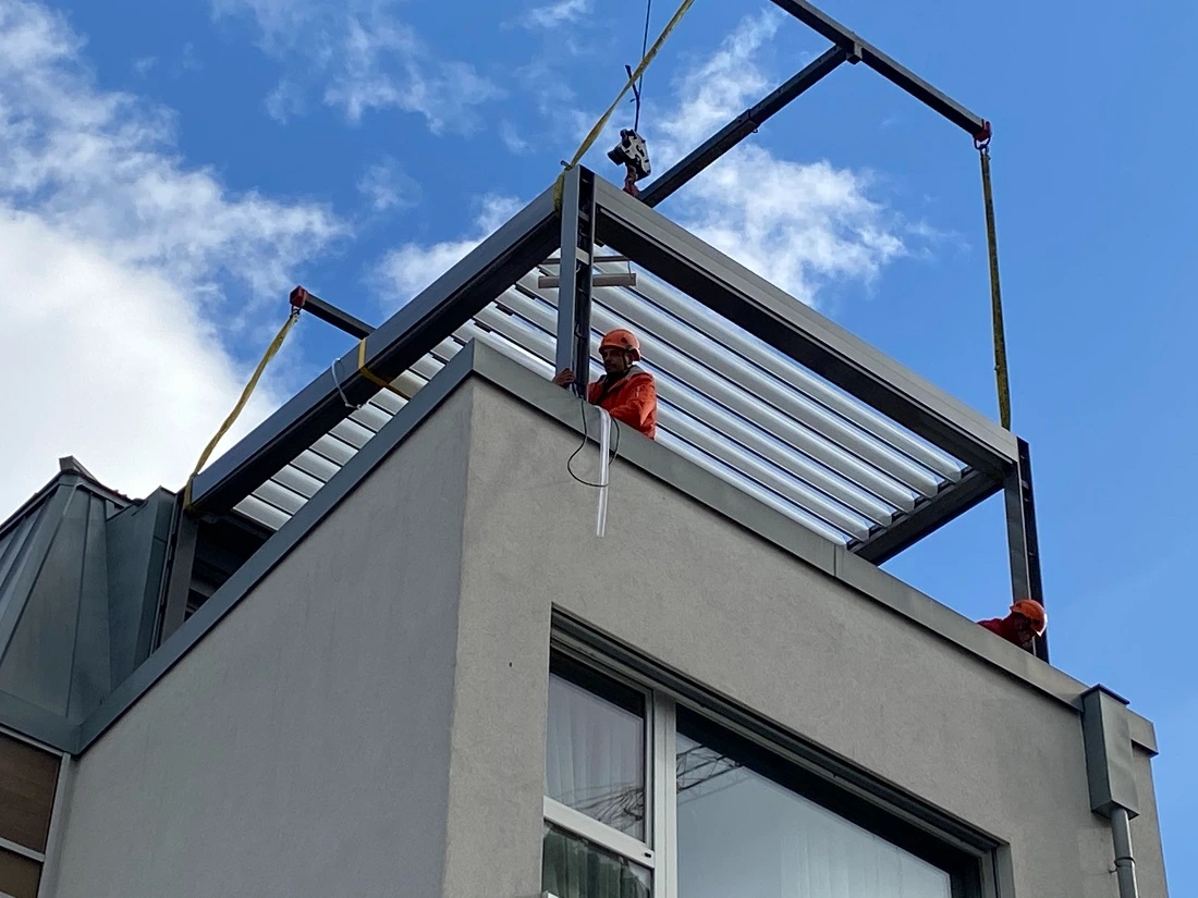 scraping pergola bioclimatic